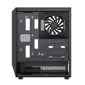 Gamemax кутия Case ATX - Vista COC AB - 5 x 120 mm A-RGB Fans, MB Plate COC Fan