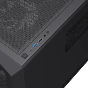Gamemax кутия Case ATX - Vista COC AB - 5 x 120 mm A-RGB Fans, MB Plate COC Fan