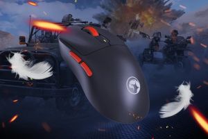Marvo безжична геймърска мишка Wireless Gaming Mouse Niro 60W G964W Black - Bluetooth, 2.4G, 12000dpi