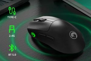 Marvo Wireless Gaming Mouse Niro 320 G867W - Bluetooth, 2.4G, 8000dpi