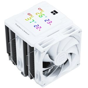 Thermalright CPU Cooler Peerless Assassin 120 Digital White - Dual-Tower - LGA1851/AM5