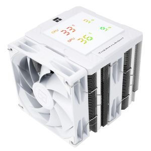Thermalright CPU Cooler Peerless Assassin 120 Digital White - Dual-Tower - LGA1851/AM5