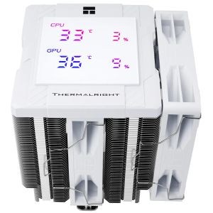 Thermalright CPU Cooler Peerless Assassin 120 Digital White - Dual-Tower - LGA1851/AM5