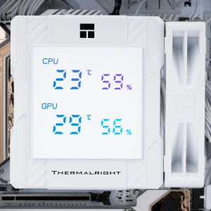 Thermalright CPU Cooler Peerless Assassin 120 Digital White - Dual-Tower - LGA1851/AM5