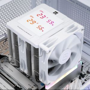 Thermalright CPU Cooler Peerless Assassin 120 Digital White - Dual-Tower - LGA1851/AM5