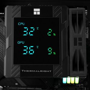 Thermalright охладител CPU Cooler Peerless Assassin 120 Digital Black - Dual-Tower - LGA1851/AM5