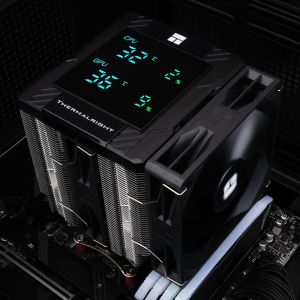 Thermalright охладител CPU Cooler Peerless Assassin 120 Digital Black - Dual-Tower - LGA1851/AM5