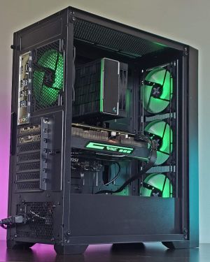 RX 6900XT 16GB/ Ryzen 7-5700X/ SSD 1TB/ RAM 32GB/ 1000W Захранване/ Геймърски компютър DarkReaper Z99
