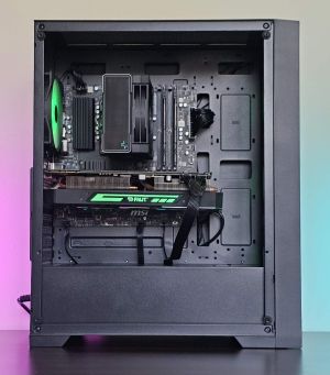 RX 6900XT 16GB/ Ryzen 7-5700X/ SSD 1TB/ RAM 32GB/ 1000W Захранване/ Геймърски компютър DarkReaper Z99