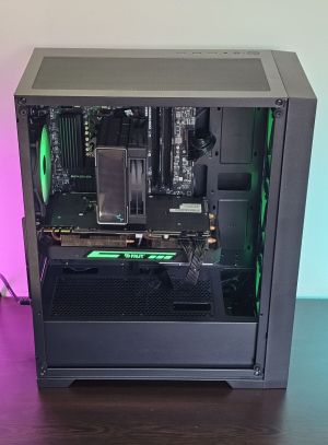 RX 6900XT 16GB/ Ryzen 7-5700X/ SSD 1TB/ RAM 32GB/ 1000W Захранване/ Геймърски компютър DarkReaper Z99