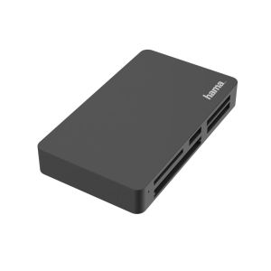 Cititor de carduri HAMA All in One, USB 3.0, SD/microSD/CF/MS, 5 Gbps, negru