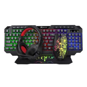 Xtrike ME Gaming COMBO CMX-415 - Keyboard, Mouse, Headset, Mousepad - XTRM-CMX-415