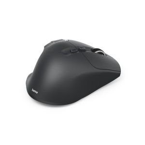 HAMA Мишка „WM-900“ мултифункционална, ергономична, Bluetooth, батерия, RGB, черна