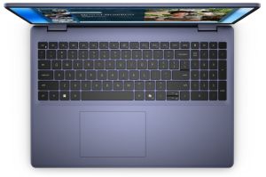 Лаптоп Dell 16 DC16251, Intel Core 7 150U (10 cores, up to 5.4 GHz), 16.0" FHD+(1920x1200) AG, 300nits, 16GB, 2x8GB, DDR5, 5200 MT/s, 1TB M.2 PCIe, NVIDIA GeForce MX570A with 2GB GDDR6, Cam, FPR, Wi-Fi 6E, Backlit Kb, Ubuntu, Midnight Blue, Aluminium 3Y P