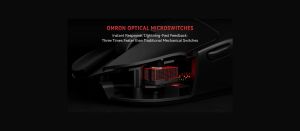 VXE Wireless Gaming Mouse MAD R 8K SET - Omron Optical Microswitches, Black