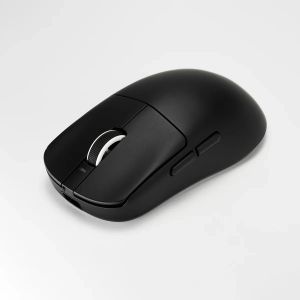 VXE професионална геймърска мишка Wireless Gaming Mouse Dragonfly R1 1K - Huano Ice Berry Pink Dot Switches, Black