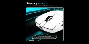 VXE професионална геймърска мишка Wireless Gaming Mouse Dragonfly R1 1K - Huano Ice Berry Pink Dot Switches, Black
