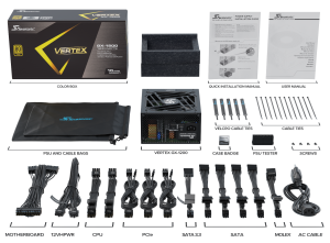 Захранващ блок SEASONIC VERTEX GX-1200 1200W