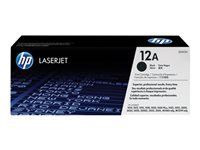 Consumable HP 12A Black LaserJet Toner Cartridge