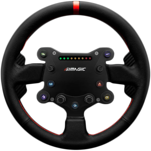 SIMAGIC GT Sport Steering Wheel, Shifter Paddles, Leather. S201