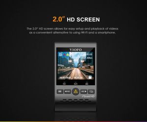VIOFO Dash Cam A129 Plus - GPS, Sony STARVIS, 60 FPS