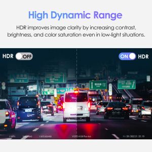 VIOFO Dash Cam A129 Plus - GPS, Sony STARVIS, 60 FPS