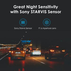 VIOFO Dash Cam A119 V3-G - GPS Module, Quad HD+, HDR, Sony STARVIS