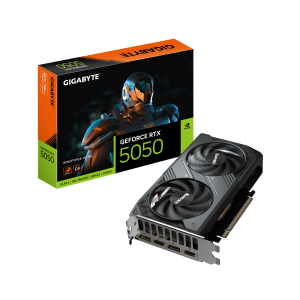 Graphic card GIGABYTE RTX 5050 WINDFORCE OC 8GB GDDR6