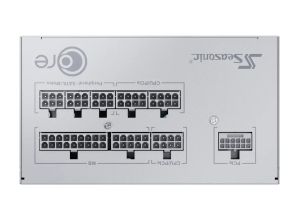 Seasonic захранване PSU ATX 3.1 850W Gold, Full Modular, PCIe 5.1 - CORE GX-850 V2 White - SRP-CGX851-A5A32SF-WH