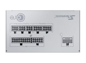 Seasonic захранване PSU ATX 3.1 750W Gold, Full Modular, PCIe 5.1 - CORE GX-750 V2 White - SRP-CGX751-A5A32SF-WH