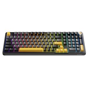 Marvo Wireless Gaming Mechanical keyboard Titan 98 - KG986W Black - Banana Crystal [Linear]
