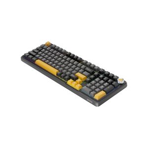 Marvo Wireless Gaming Mechanical keyboard Titan 98 - KG986W Black - Banana Crystal [Linear]