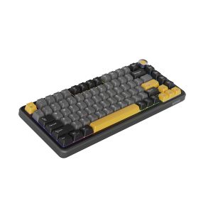 Marvo Wireless Gaming Mechanical keyboard Titan 75 - KG985W Black - Banana Crystal [Linear]
