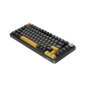 Marvo Wireless Gaming Mechanical keyboard Titan 75 - KG985W Black - Banana Crystal [Linear]