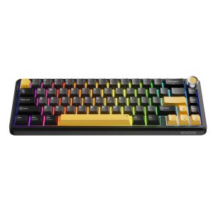 Marvo Wireless Gaming Mechanical keyboard Titan 65 - KG984W Black - Banana Crystal [Linear]