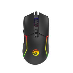 Mouse pentru jocuri Marvo Mouse pentru jocuri M655 RGB - 12000dpi, 7 butoane programabile, 1000Hz