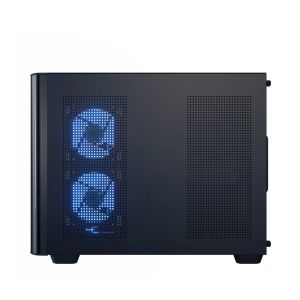 AeroCool Case mATX - P300C-G-BK-v1 - 3 x 120 mm Infinity Mirror A-RGB