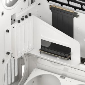 HAVN Case E-ATX - HS 420 VGPU Edition White - PCIe Gen 5 riser included