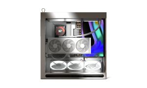 HAVN Case E-ATX - HS 420 VGPU Edition White - PCIe Gen 5 riser included