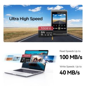 VIOFO карта памет за видеорегистратор MicroSDXC 64GB UHS-I U3 V30 A2 - VIOFO-SD-064G