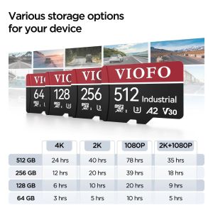 VIOFO карта памет за видеорегистратор MicroSDXC 64GB UHS-I U3 V30 A2 - VIOFO-SD-064G