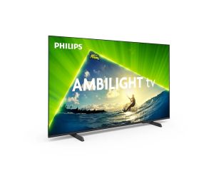 Philips TV 43PUS8209/12, 43" 4K Ultra HD QLED, 3840x2160, DVB-T/T2/T2-HD/C/S/S2, 60Hz, Ambilight 3, Pixel Precise UHD, HDR+, Titan OS, Dolby Atmos, VRR, 3*HDMI, 2*USB, 802.11n, 20W RMS, Black