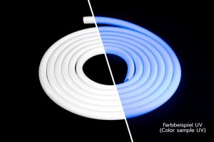 Alphacool tubing AlphaTube HF 13/10 (3/8"ID), UV white 3m (9.8ft) Retailbox
