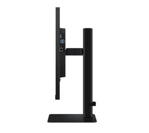 Monitor Samsung 27D600 27" IPS LED, 2560x1440, 350 cd/m2, PBP, PIP, USB-C 90W, 3xUSB 3.0, Display Port 1.4, 2xHDMI 2.2, Black