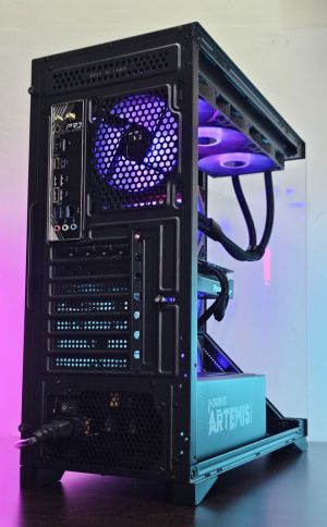 RX 9070XT 16GB/ Ryzen 7-7800X3D/ RAM 32GB/ SSD 1TB/ B850 Wi-Fi/ 1000W/ Răcire cu apă/ PC de gaming Dark Reaper DR006
