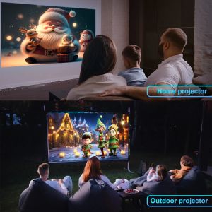 MagCubic преносим мултимедиен проектор Portable LED Projector HY320 - 4K, Android 11, Wi-Fi, Bluetooth 5.0
