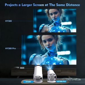 MagCubic преносим мултимедиен проектор Portable Multimedia Projector HY300 Pro - 4K, Android 11, Wi-Fi, Bluetooth 5.0