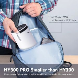 MagCubic преносим мултимедиен проектор Portable Multimedia Projector HY300 Pro - 4K, Android 11, Wi-Fi, Bluetooth 5.0