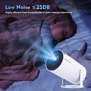 MagCubic преносим мултимедиен проектор Portable Multimedia Projector HY300 Pro - 4K, Android 11, Wi-Fi, Bluetooth 5.0