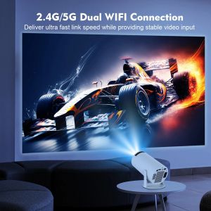 MagCubic преносим мултимедиен проектор Portable Multimedia Projector HY300 Pro - 4K, Android 11, Wi-Fi, Bluetooth 5.0